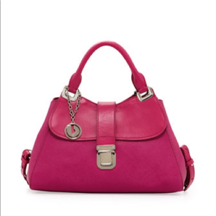 Charles Jourdan Becky Trapezoidal Satchel Bag